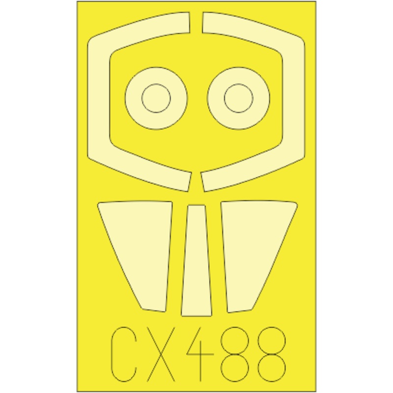 1/72 KfIr C2/C7 Masking Sticker (for AMK)