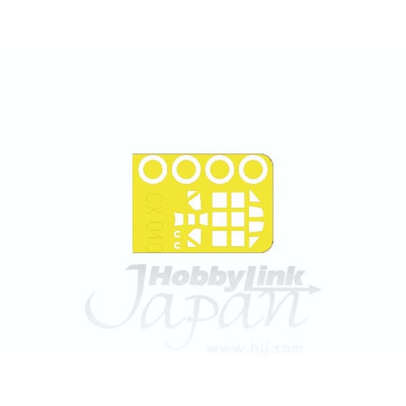 1/72 Messerschmitt Bf109E-4 Mask (for Tamiya)
