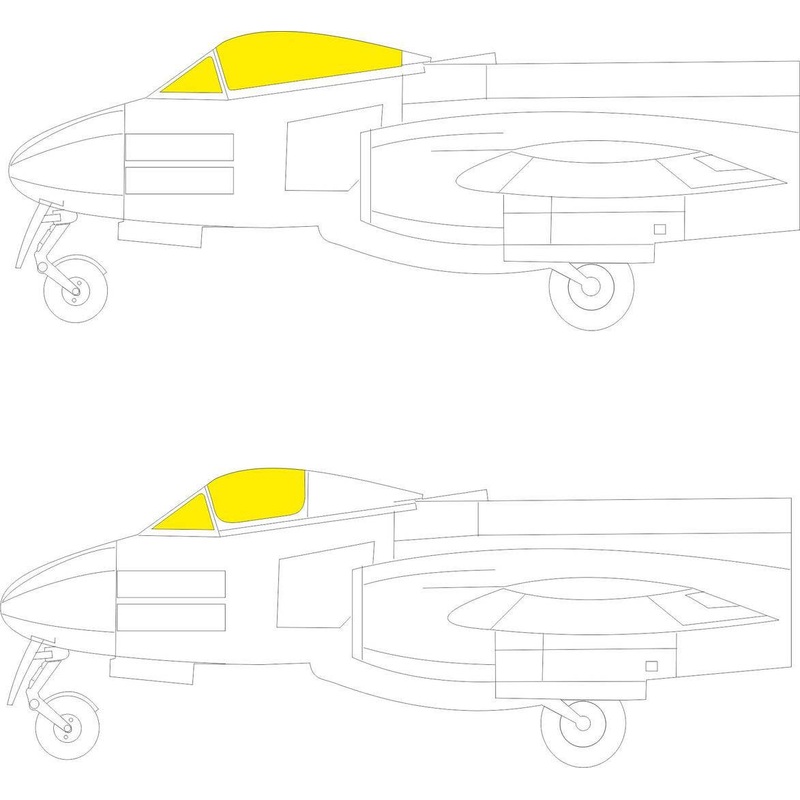 1/72 Meteor F.8 Masks