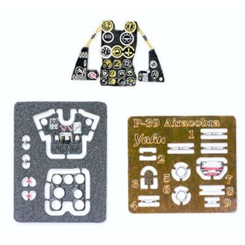 1/72 P-39D/P-400 Airacobra Early Coloring Instrument Panel Arma