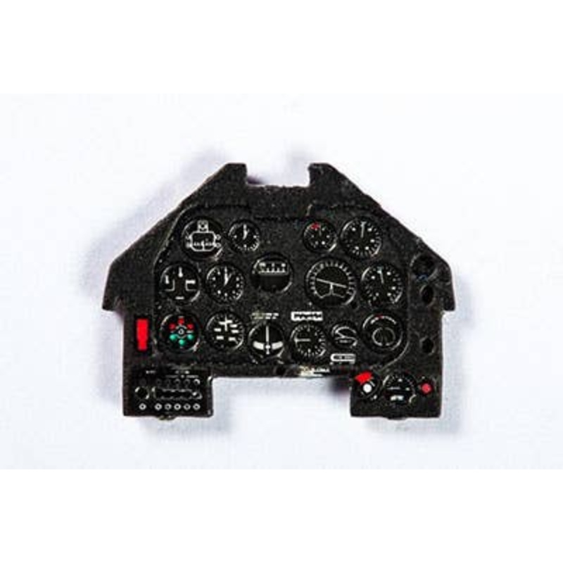 1/72 P-51B/C Mustang Coloring Instrument Panel KP/ Tamiya