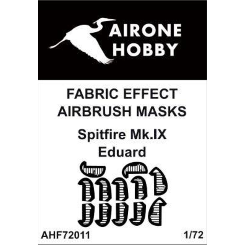 1/72 Spitfire IX Fabric Effect Airbrush Mask (for Eduard)