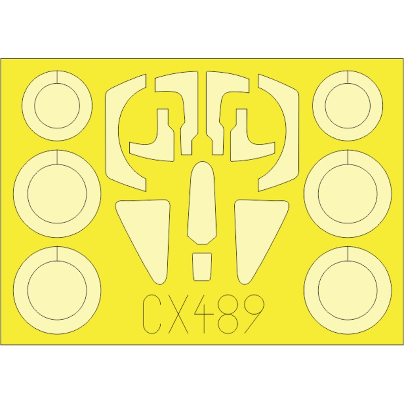 1/72 Su-17M3 Masking Sticker (for Modelsvit)