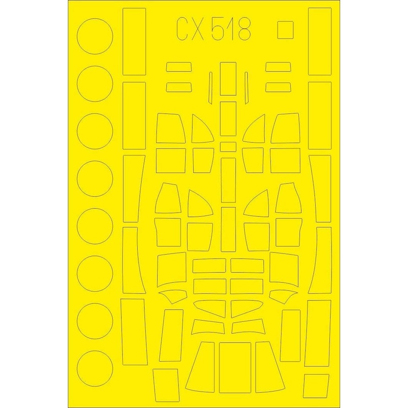 1/72 Wellington Mk.Ia/c Masking Sheet (for Airfix)
