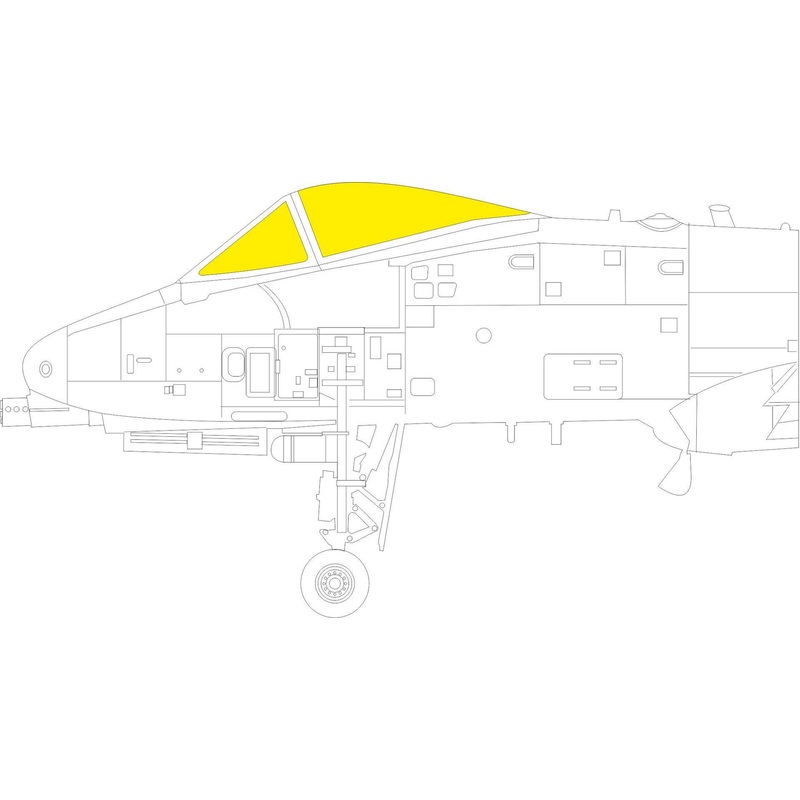 1/48 A-10C Mask (for Great Wall Hobby)