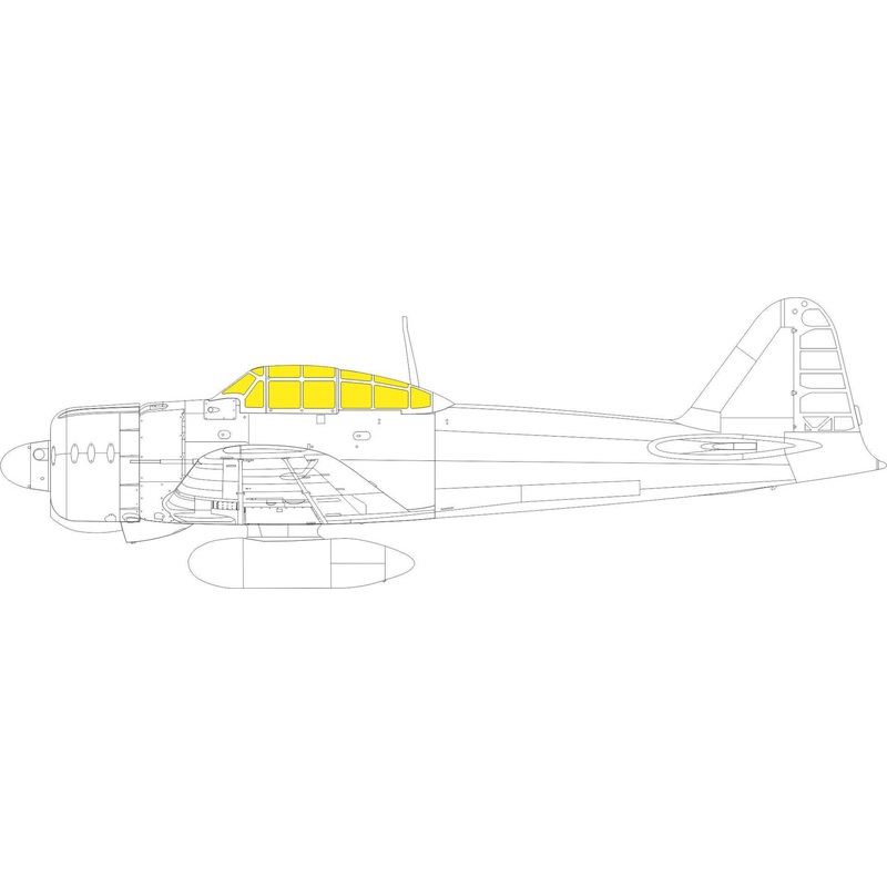 1/48 A6M3 Zero TFace Masks (for EDUARD)
