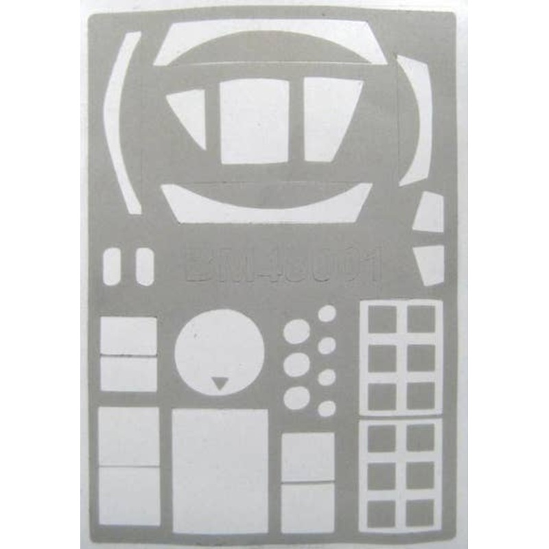 1/48 Canberra PR 9 Transparency Paint Masks