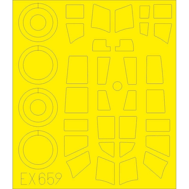 1/48 Do 217N-1 Masking Sheet (for ICM)