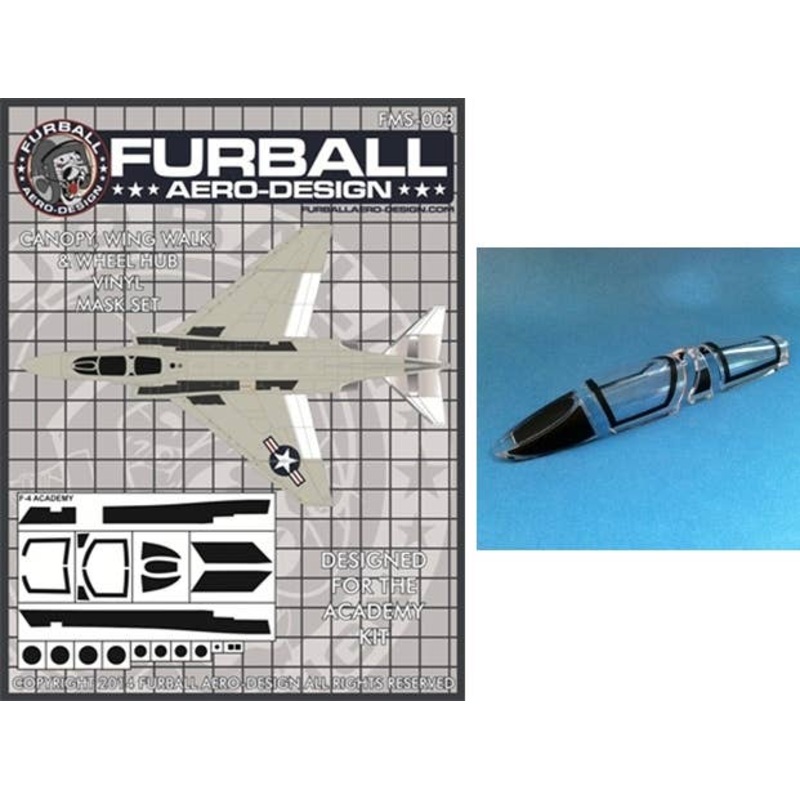 1/48 F-4 Vinyl Mask Set (for Academy)