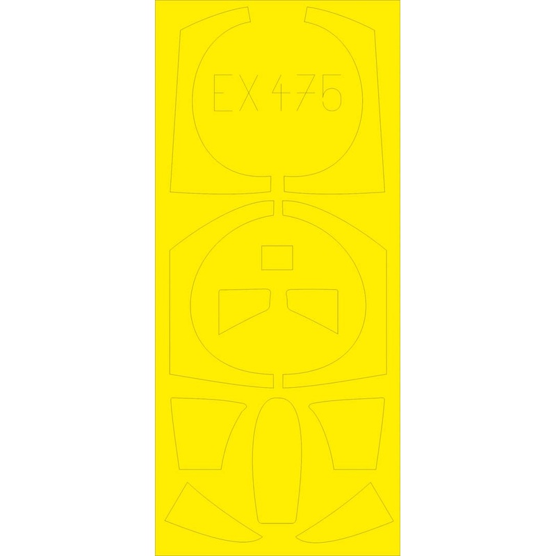 1/48 F-4D Mask Sheet (for Academy)