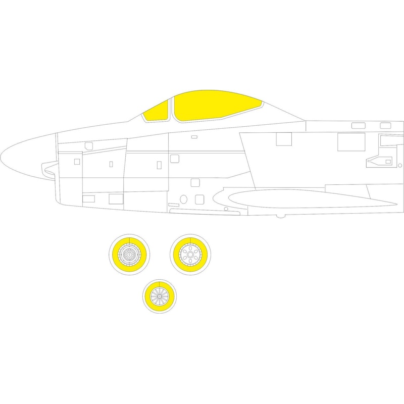 1/48 F-86D Mask