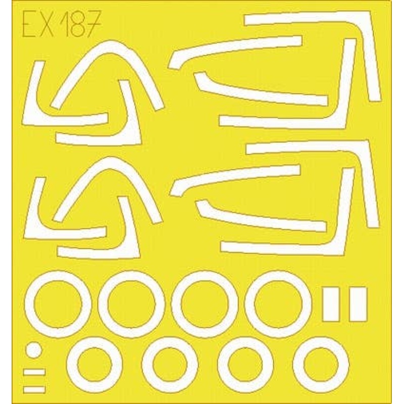 1/48 F/A-18E Super Hornet Masking Sheet (for Hasegawa)