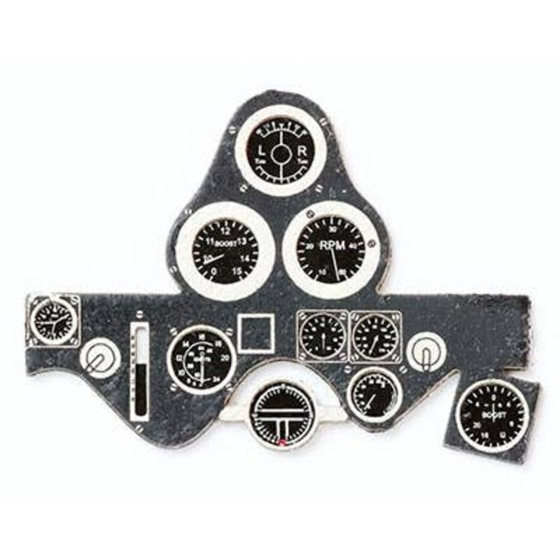 1/48 Hawker Fury Mk.I Coloring Instrument Panel Airfix