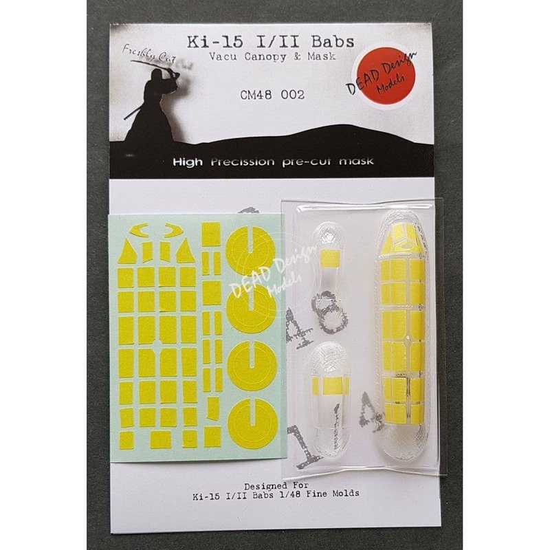 1/48 Ki-15 I/II Vacu Canopy & Mask