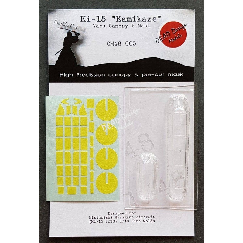 1/48 Ki-15 Kamikaze Vacu Canopy & Mask