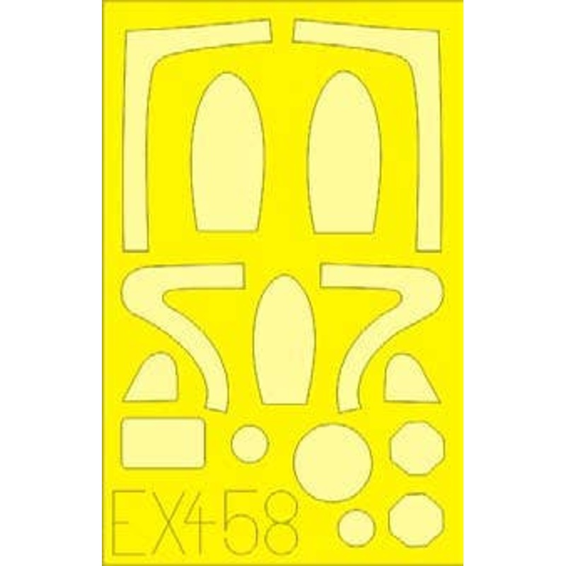 1/48 MiG-21PF Mask Sheet (for Eduard)