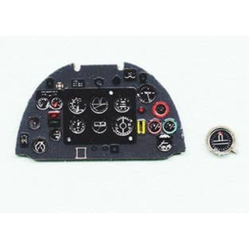 1/48 Spitfire Mk.Vb Late Coloring Instrument Panel Airfix