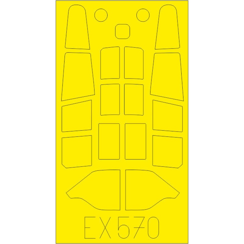 1/48 Tomahawk Mk.II Masking Sheet (for Airfix)