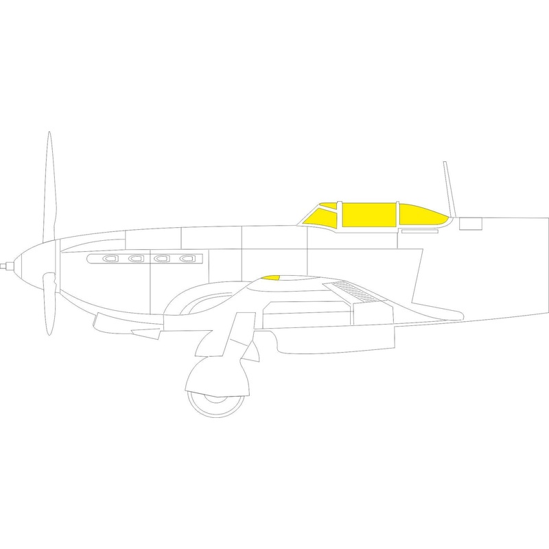 1/48 Yak-9T Masks (for ZVEZDA)