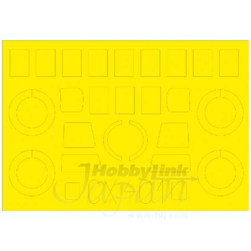 1/72 C-47 Die-Cut Flexible Mask (for Airfix)