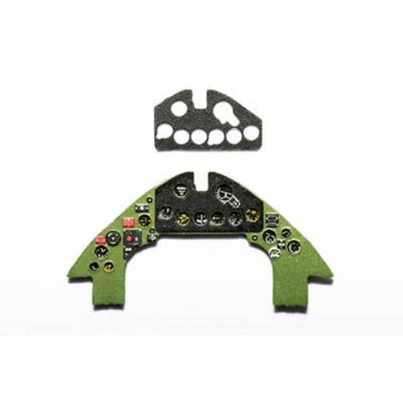 1/72 F4F Wildcat Colored Instrument Panel Hasegawa