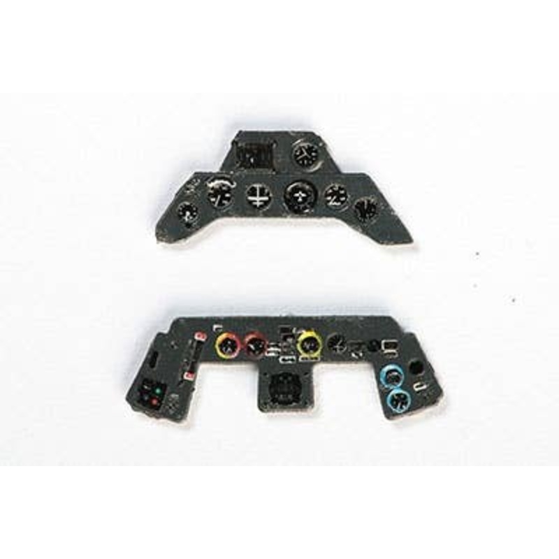 1/72 Focke-Wulf Fw190A Early Type Colored Instrument Panel Tamiya Etc.