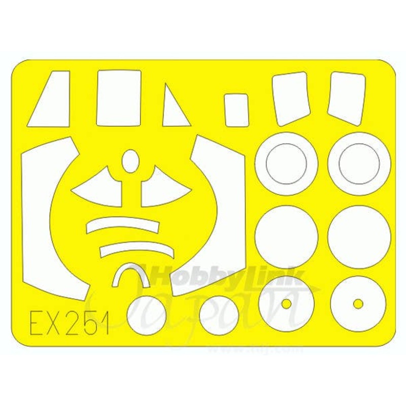 1/48 Canberra B(I)8 Die-Cut Flexible Mask (for Airfix)