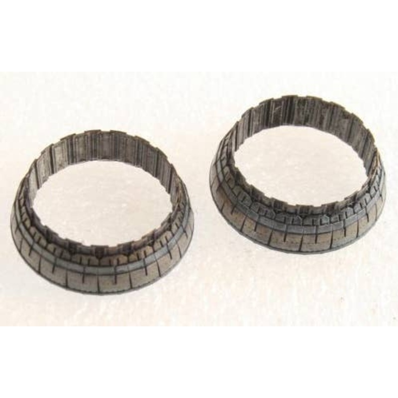 1/48 F-14A P&W Exhaust Nozzle Set (Opened) (for Tamiya/Hasegawa)