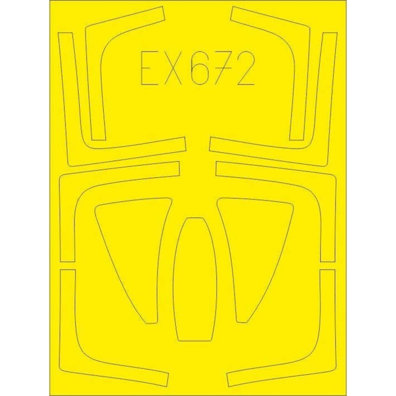 1/48 F-14D Masking Sheet (for AMK)