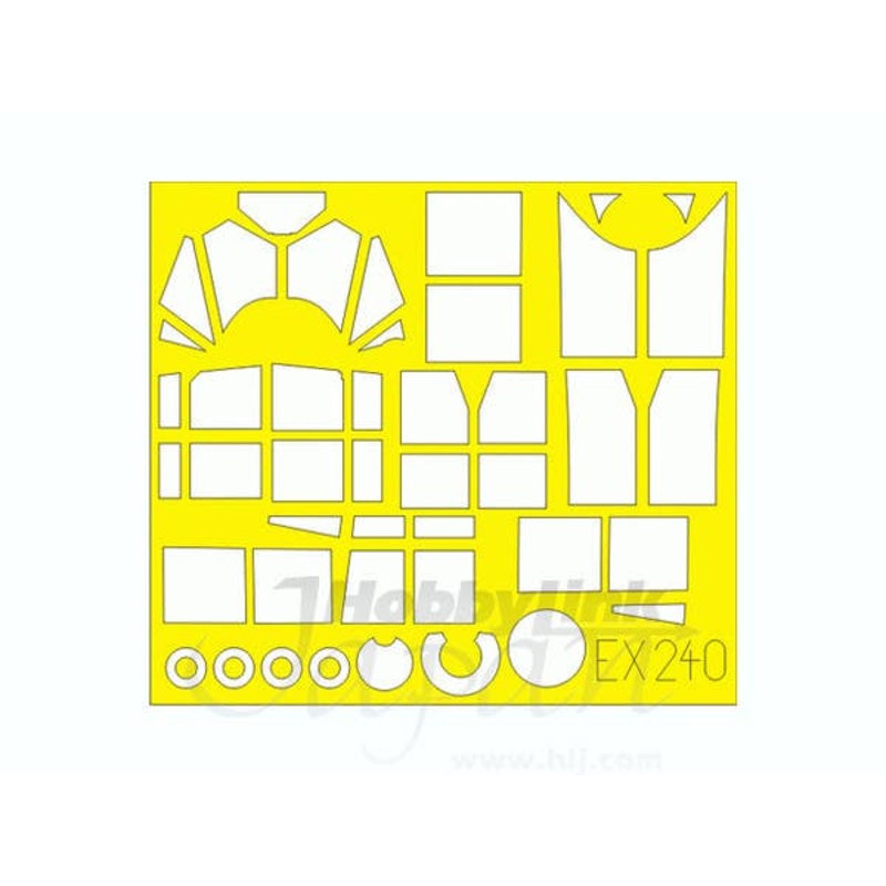 1/48 Fi156C Storch Die-Cut Flexible Mask (for Tamiya)