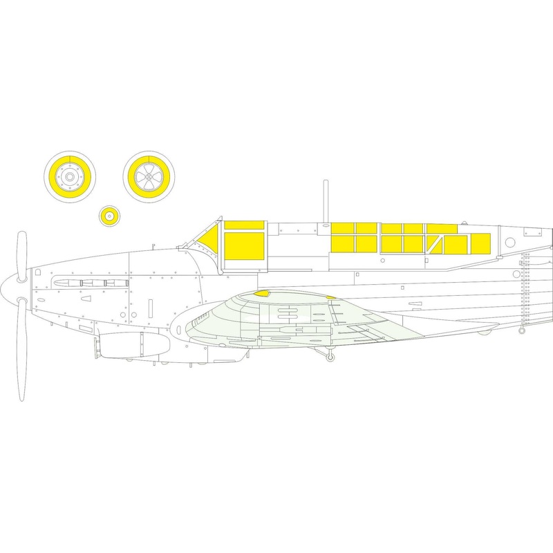 1/48 Fulmar Mk.I TFace Masks (for TRUMPETER)