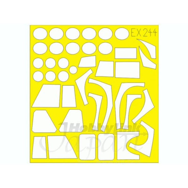 1/48 H-21 Die-Cut Flexible Mask (for Special Hobby)