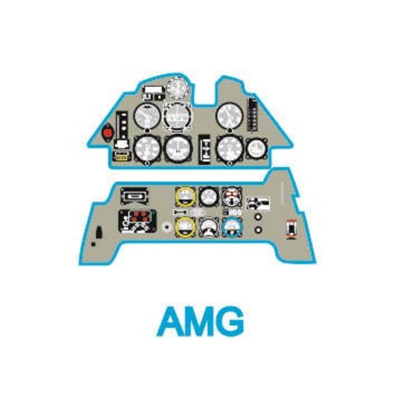 1/48 Messerschmitt Bf109C-D Coloring Instrument Panel AMG Other