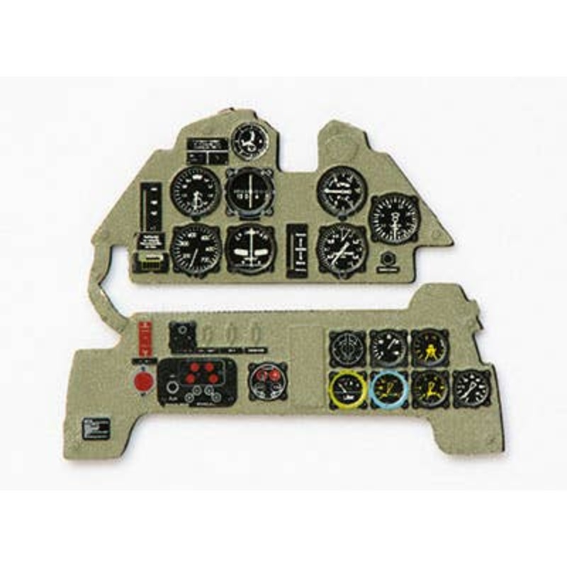 1/48 Messerschmitt Bf109C-D Coloring Instrument Panel Classic Air Other