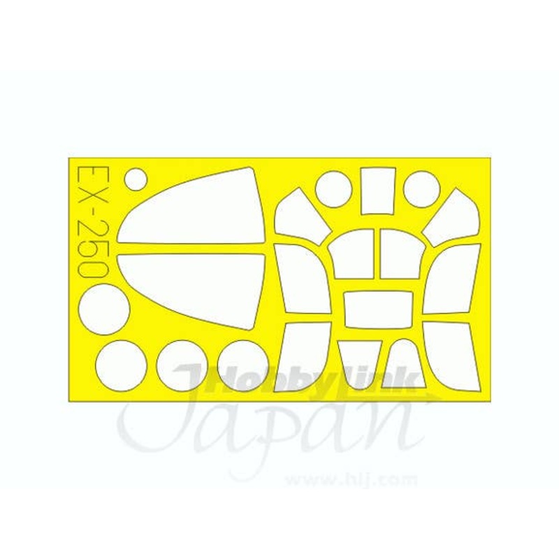 1/48 P-39/P-400 Weekend Die-Cut Flexible Mask (for Eduard)