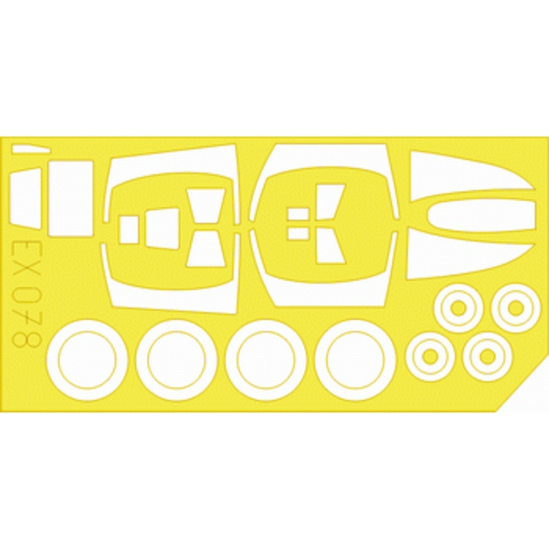 1/48 RF-4B/E Phantom Die-Cut Flexible Mask (for Hasegawa)