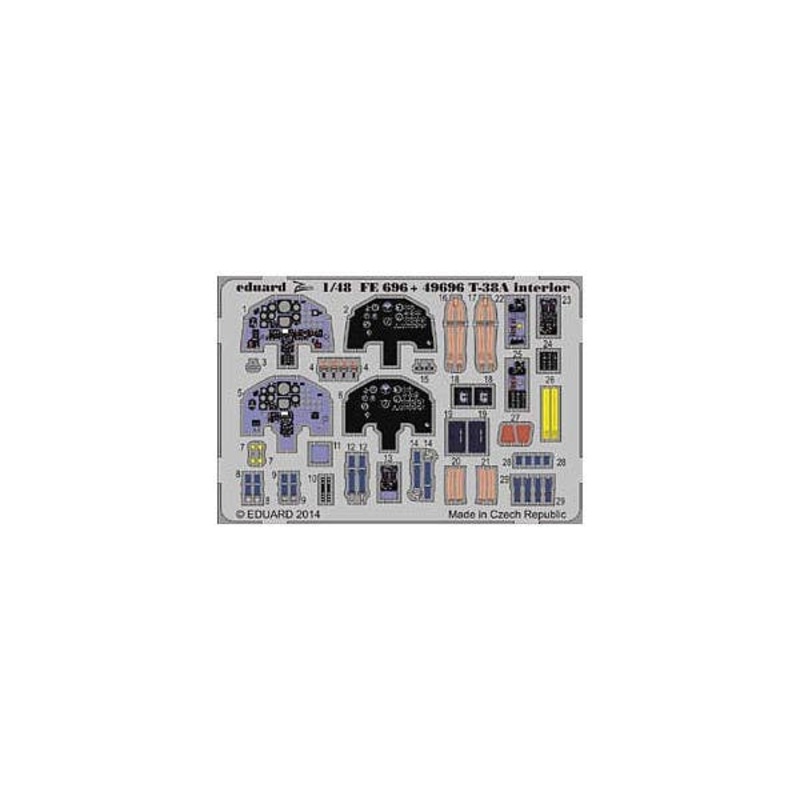 1/48 T-38A Interior S.A. (for Trumpeter)