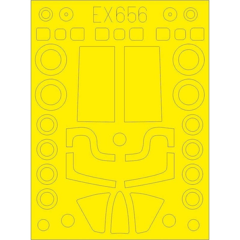 1/48 U-2A Masking Sheet (for AFV Club)