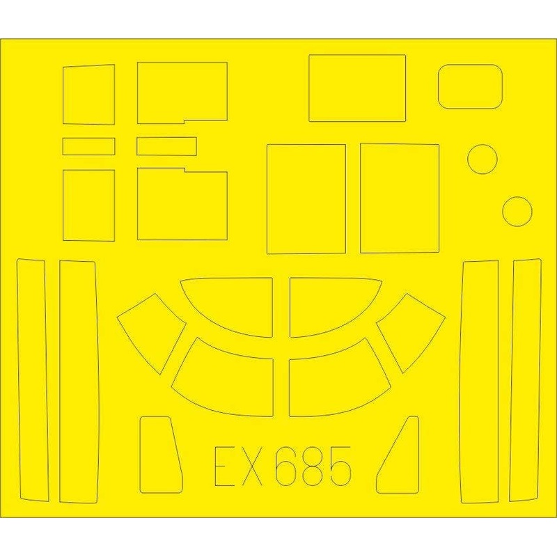1/48 A-26B Masking Sheet (for ICM)