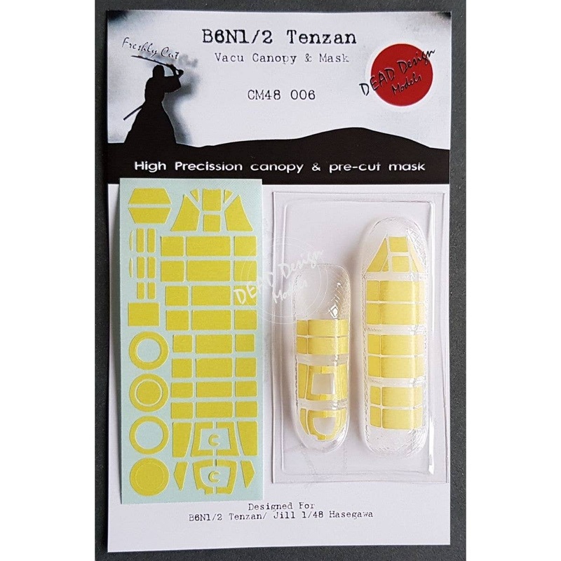1/48 B6N Tenzan Vacu Canopy & Mask