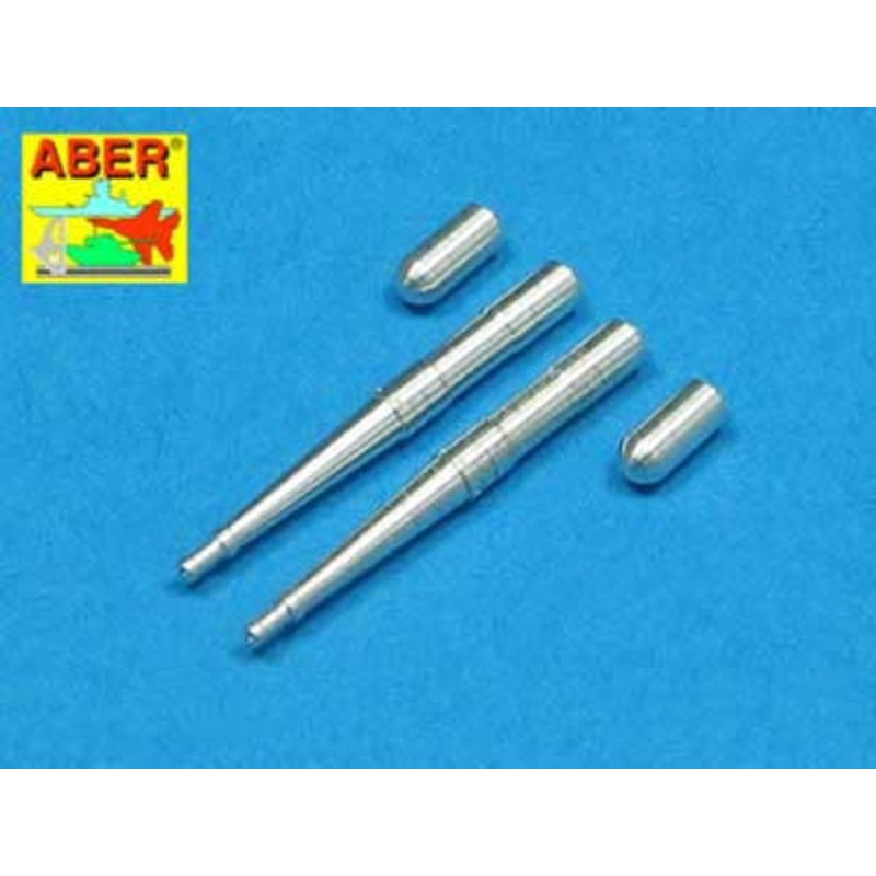1/48 British 20mm Hispano-Suiza machine gun barrels 2 pieces