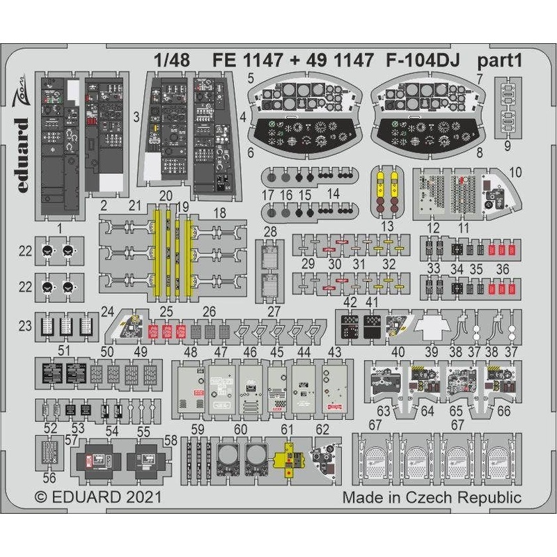 1/48 F-104DJ (for Kinetic)
