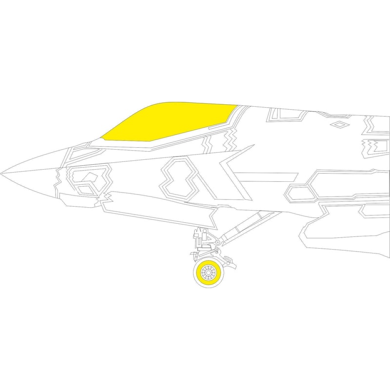 1/48 F-35A paint mask for Tamiya