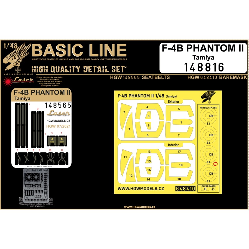 1/48 F-4B Phantom II for Tamiya