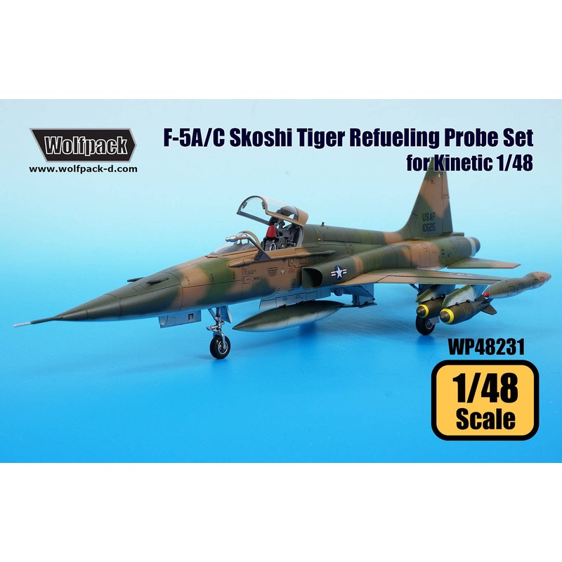 1/48 F-5A/C Skoshi Tiger Refueling Probe set (for Kinetic)