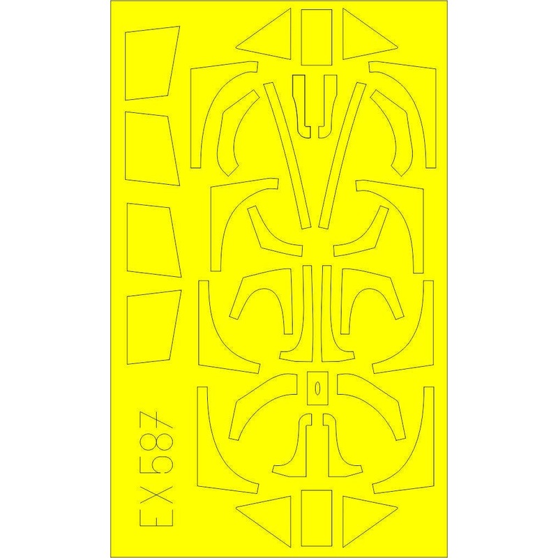 1/48 Fw190A TFace Masking Sheet (for Eduard)
