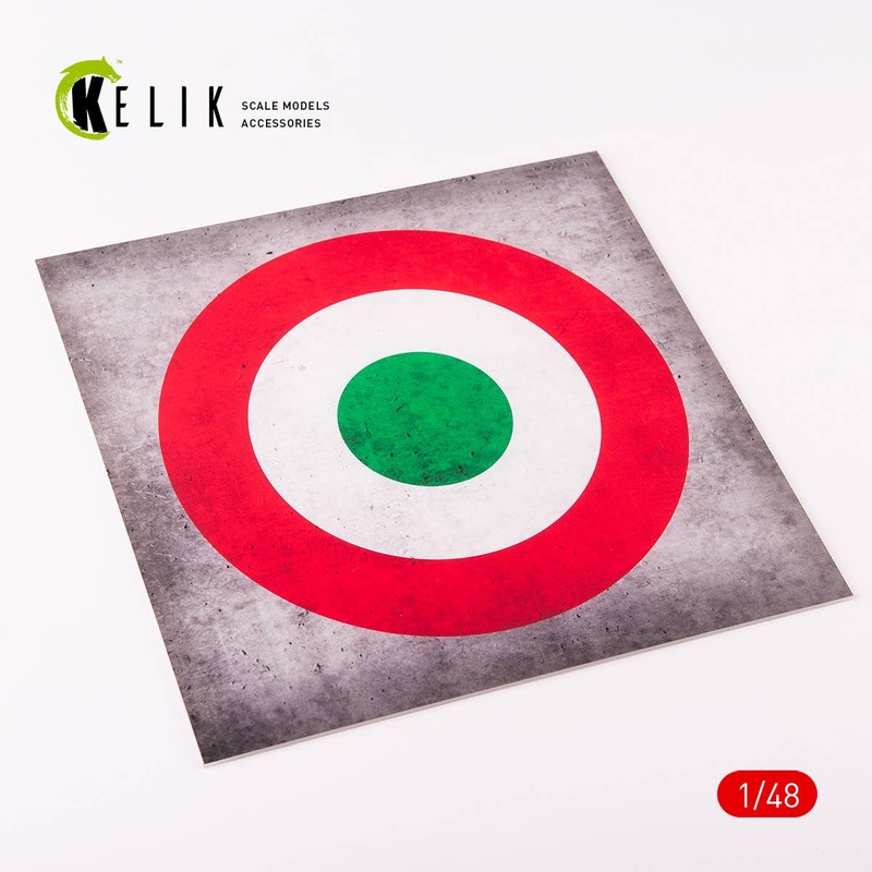 1/48 Italy Roundel - Acrylic 3 mm (240 x 240 mm) (190g)