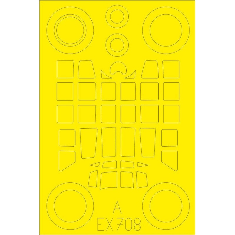 1/48 Ju 88G-6 TFace Masking Sheet (for Dragon)