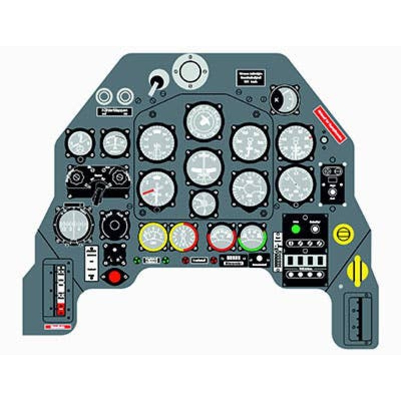 1/48 Junkers Ju87B-1 Coloring Instrument Panel Airfix