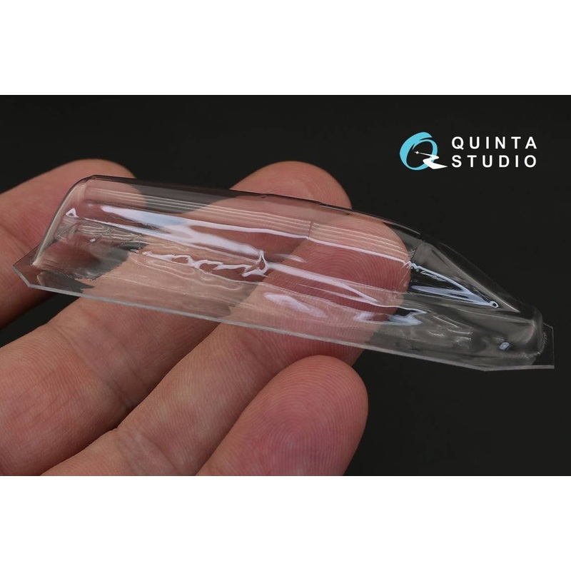 1/48 MiG-25 Correction Vacuformed Clear Canopy (for ICM kit)